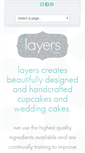 Mobile Screenshot of layersweddingcakes.com